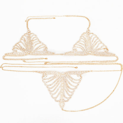 Bikini set body chain