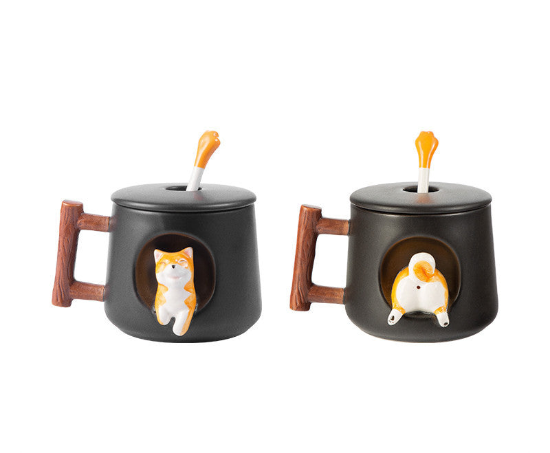 Lovers Shiba Inu Cup Corgi Ceramic Cup