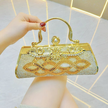 Handmade rhinestone Bag