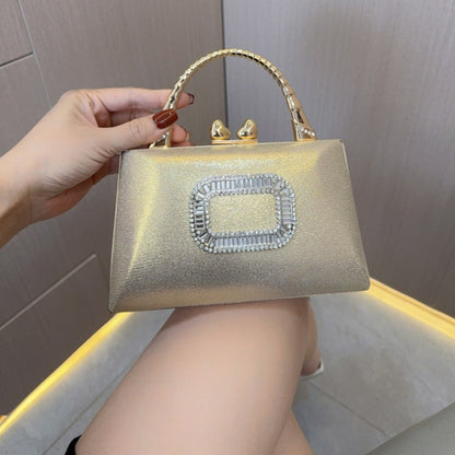 Gold Clutch /Silver Clutch Evening Bag