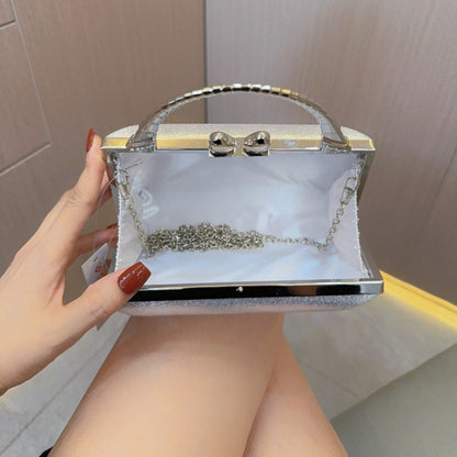 Gold Clutch /Silver Clutch Evening Bag