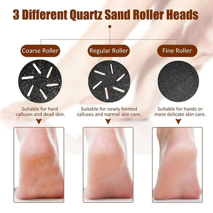 Electric Grinder For Foot Grinding Exfoliating Calluses Quartz Cutter Head Accessories