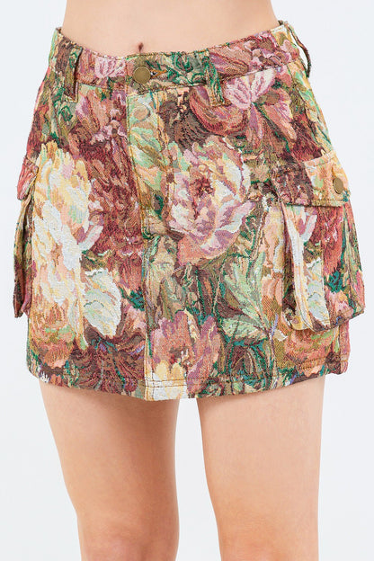 Cargo Pocket Skirt