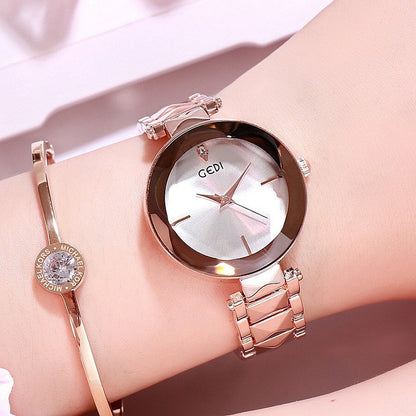 Women's Fashion Personalized Watch Steel Belt