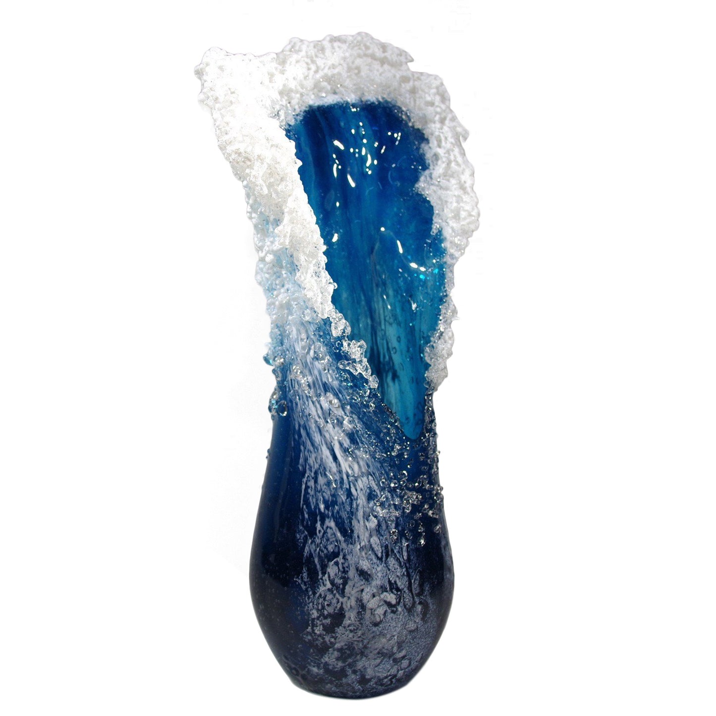 Majestic Wavy Vase Resin Desktop Flower Pot Creactive Home Coffee Shop Decoration