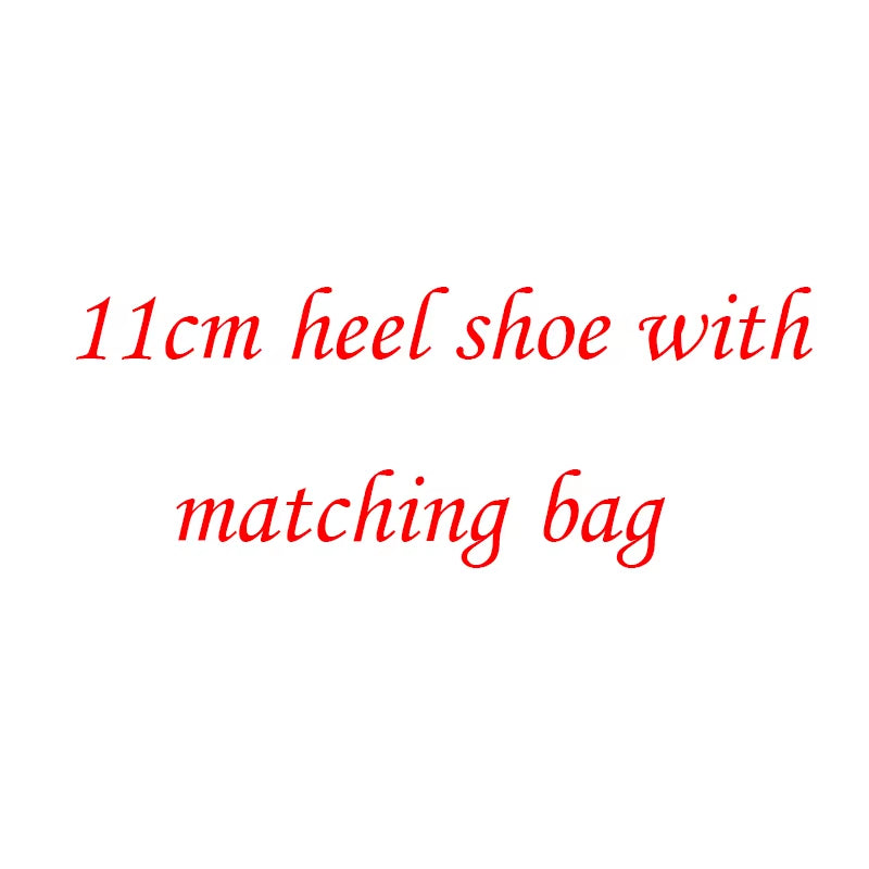 Love Moments Sea Blue Crystal Ladies Wedding Shoes with Matching Bags Galosh Para High Heels Platform Shoes Woman Shoes and Bags