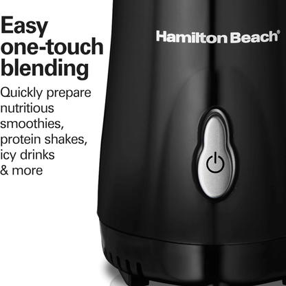 Hamilton Beach Personal Portable Blender with Travel Lid