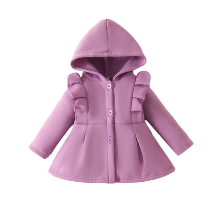 Child’s  Long Sleeve Coat Hooded