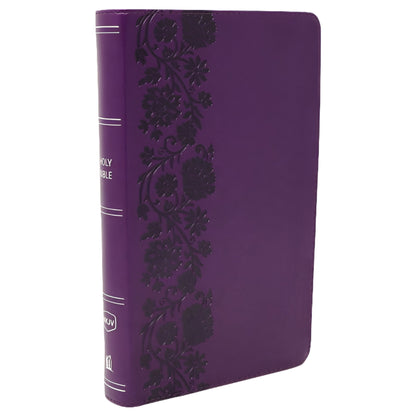 Nkjv, Reference Bible, Personal Size Large Print, Leathersoft, Purple, Red Letter Edition, Comfort Print: Holy Bible, New King James Version (Other)(Large Print)