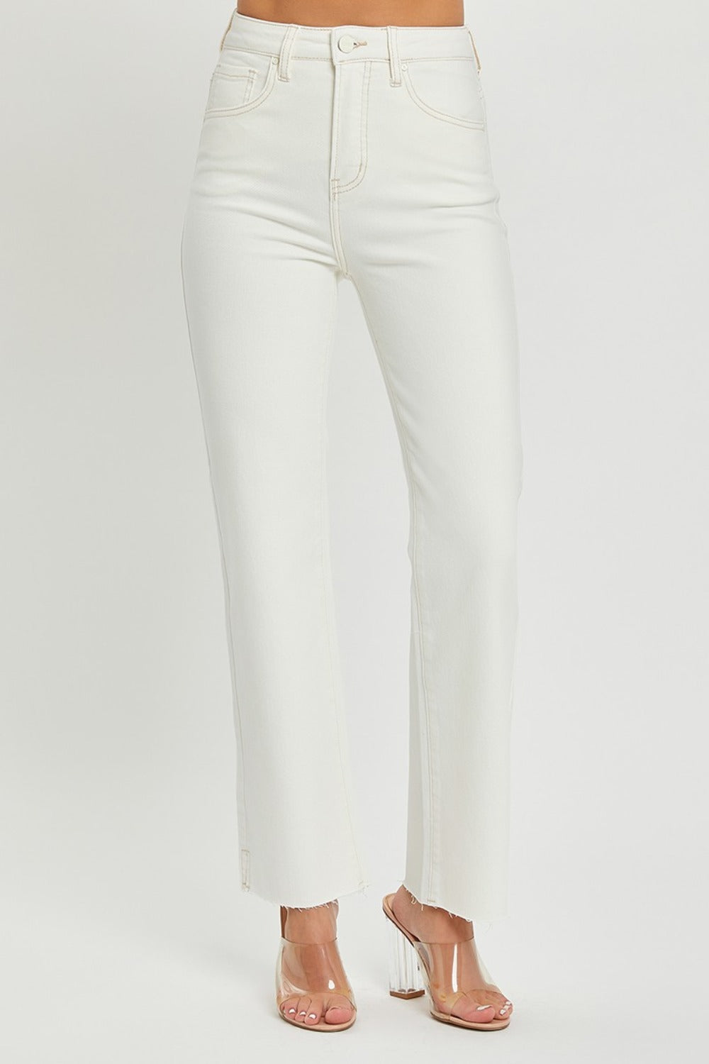 Women’s Full Size High Rise Straight Jeans