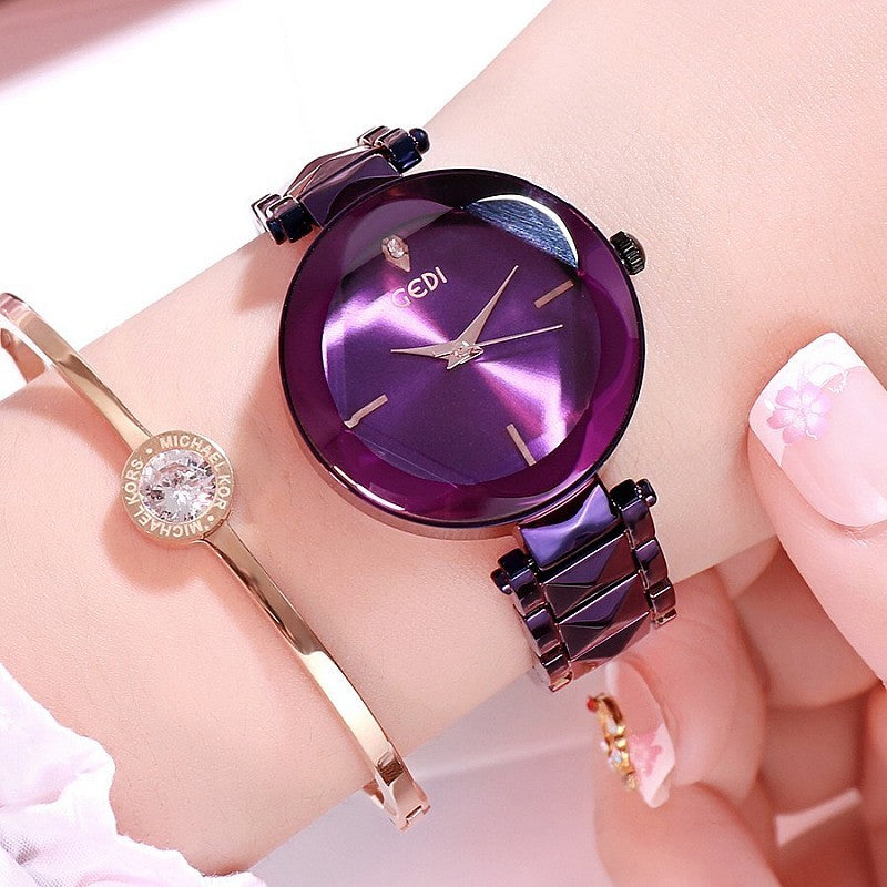 Women's Fashion Personalized Watch Steel Belt