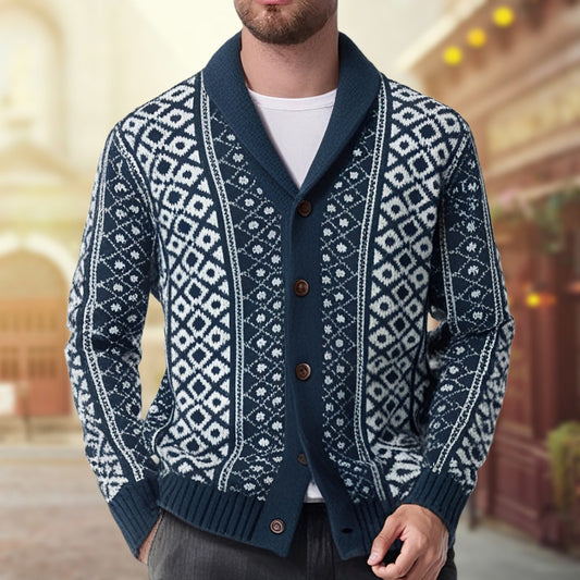 Men's Vintage Sweater Coat.