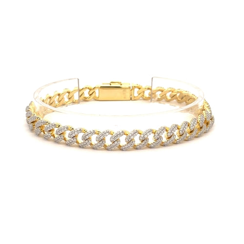 8MM STERLING SILVER CUBAN BRACELET | 9221932