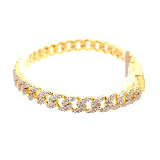 6MM  925 Silver Cuban Bracelet | 9221722