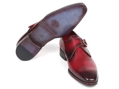 Paul Parkman Men's Shoes Burgundy Leather