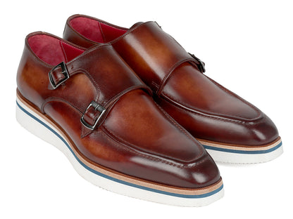 Paul Parkman Men's Casual Shoes Brown Leather