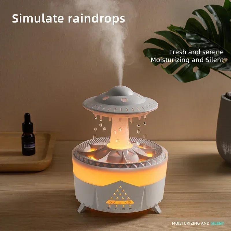 Rain Cloud Night Light humidifier /7 color led light /essential oil diffuser