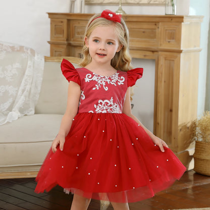 Baby Girls Princess Flower Dress