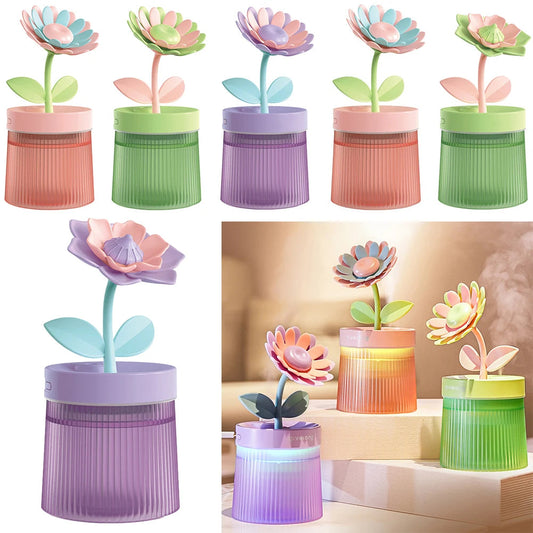 Cool Mist Humidifier 7 Color LED Light 2 Mist Modes