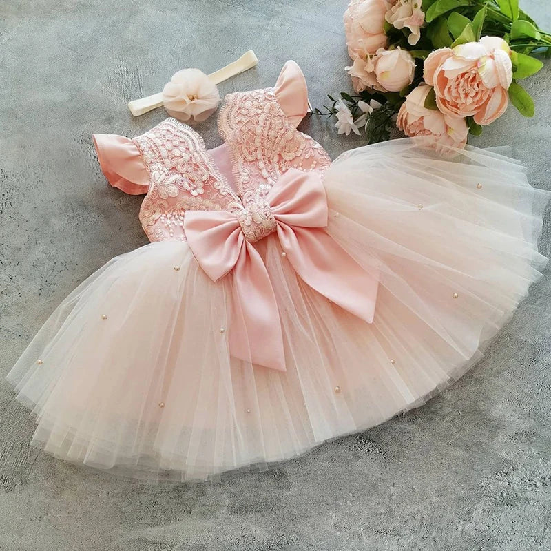 Baby Girls Princess Flower Dress