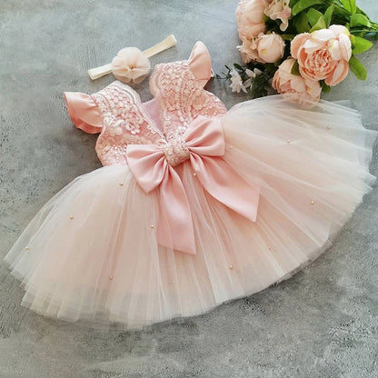 Baby Girls Princess Flower Dress