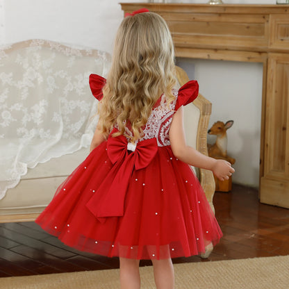 Baby Girls Princess Flower Dress