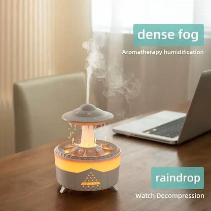 Rain Cloud Night Light humidifier /7 color led light /essential oil diffuser