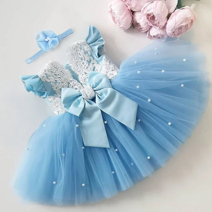 Baby Girls Princess Flower Dress