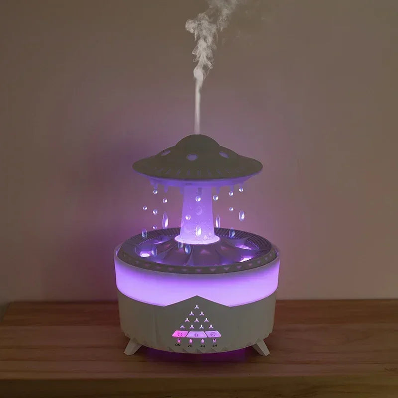 Rain Cloud Night Light humidifier /7 color led light /essential oil diffuser