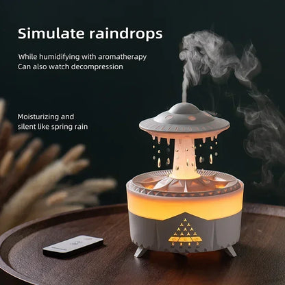 Rain Cloud Night Light humidifier /7 color led light /essential oil diffuser