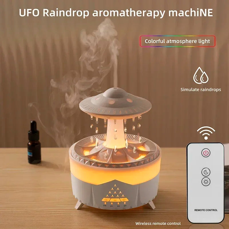 Rain Cloud Night Light humidifier /7 color led light /essential oil diffuser