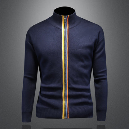 Sweater Cardigan Men's Slim Fit Fashion Shirt Coat