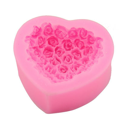 Valentines Day Gift Valentine's Day Love Rose Silicone Mould Home Supplies