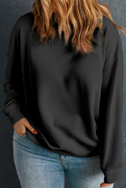 Women’s Round Neck Long Sleeve Sweatshirt