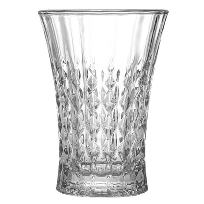 Diamond Wide Mouth Cocktail Glass Carved Juice Cup Cold Drink