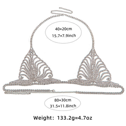 Bikini set body chain