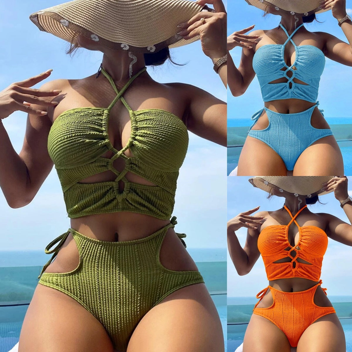 Bikini Split Swimsuit