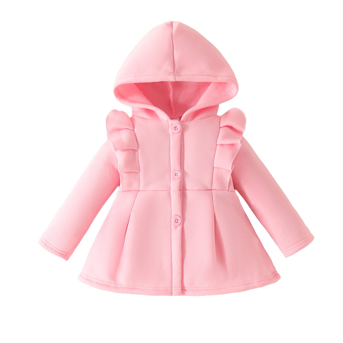 Child’s  Long Sleeve Coat Hooded