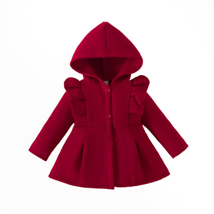 Child’s  Long Sleeve Coat Hooded