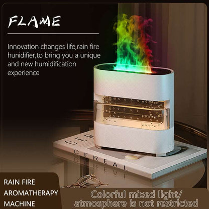 2024 New Products Rain Cloud Fire Humidifier Water.