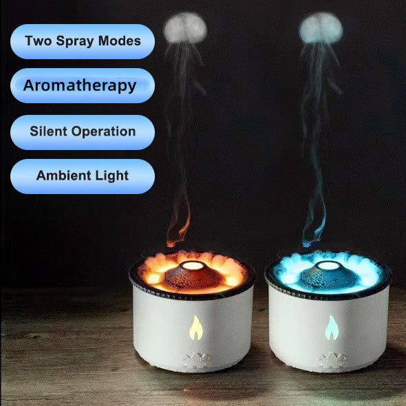 Ultrasonic Essential Oil Humidifier Volcano Aromatherapy Machine