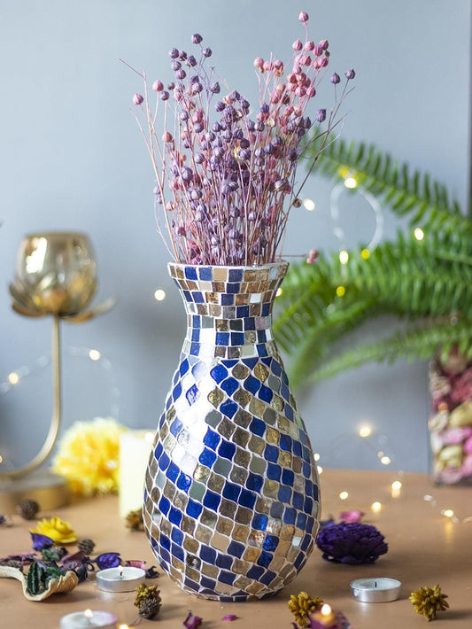 Artificial Mosaic Flower Vase